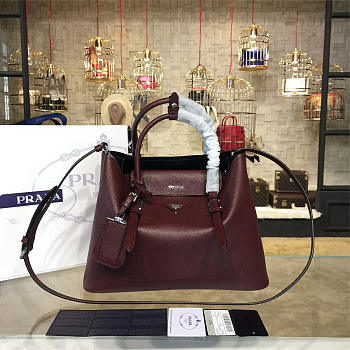 Prada Cortex Double Medium Bag Z4076