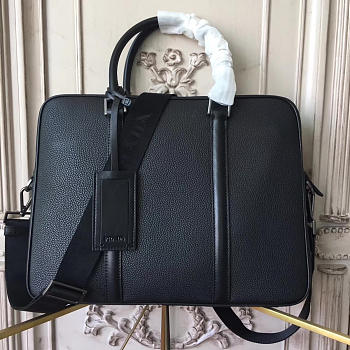 Prada Leather Briefcase 4195