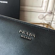 Prada Leather Clutch Bag 4309 - 2