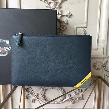 Prada Leather Clutch Bag 4314
