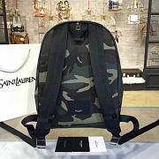 YSL Monogram Backpack Camouflage  - 4