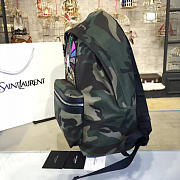 YSL Monogram Backpack Camouflage  - 3