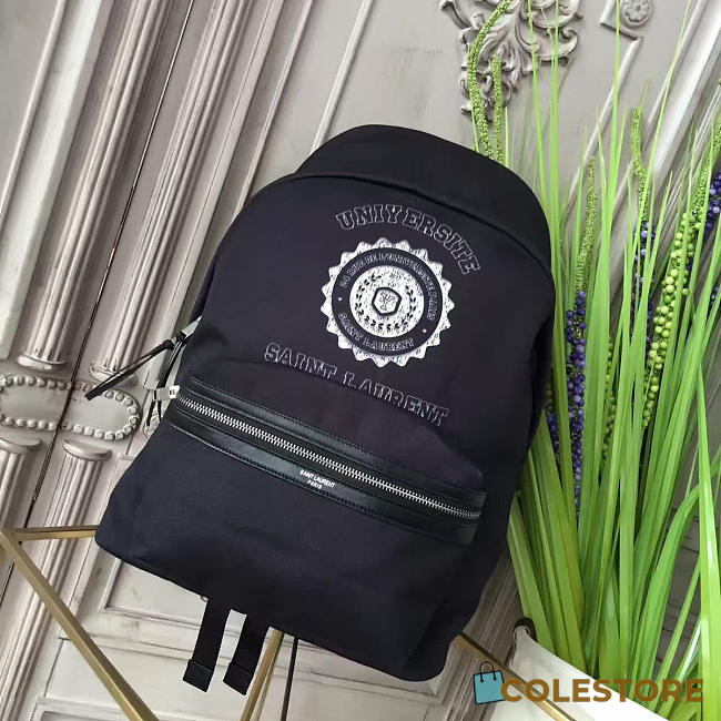 YSL Backpack Canvas 4828 - 1