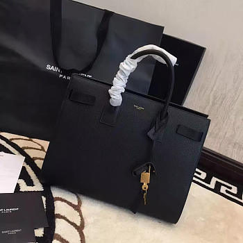 YSL Sac De Jour Grain De Poudre Embossed Leather 4880