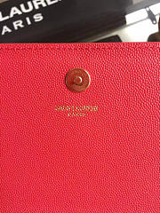 YSL Monogram Kate Clutch In Embossed Crocodile Shiny Leather 4960 - 3