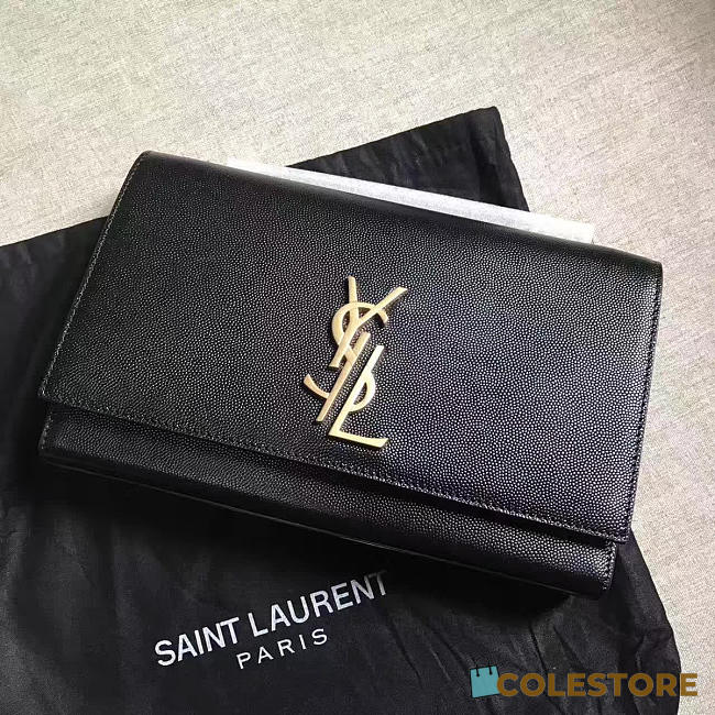 YSL Monogram Kate In Grain De Poudre Embossed Leather 4969 - 1