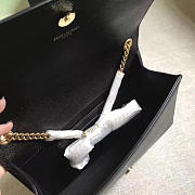 YSL Monogram Kate In Grain De Poudre Embossed Leather 4969 - 4