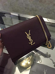 YSL Monogram Kate In Grain De Poudre Embossed Leather 5025 - 2