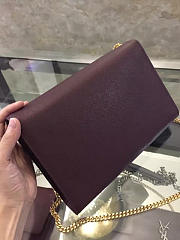 YSL Monogram Kate In Grain De Poudre Embossed Leather 5025 - 3