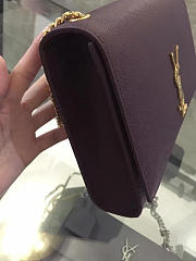 YSL Monogram Kate In Grain De Poudre Embossed Leather 5025 - 4