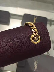 YSL Monogram Kate In Grain De Poudre Embossed Leather 5025 - 5