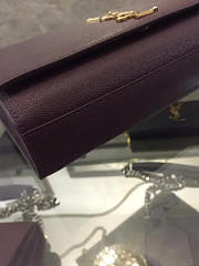 YSL Monogram Kate In Grain De Poudre Embossed Leather 5025 - 6
