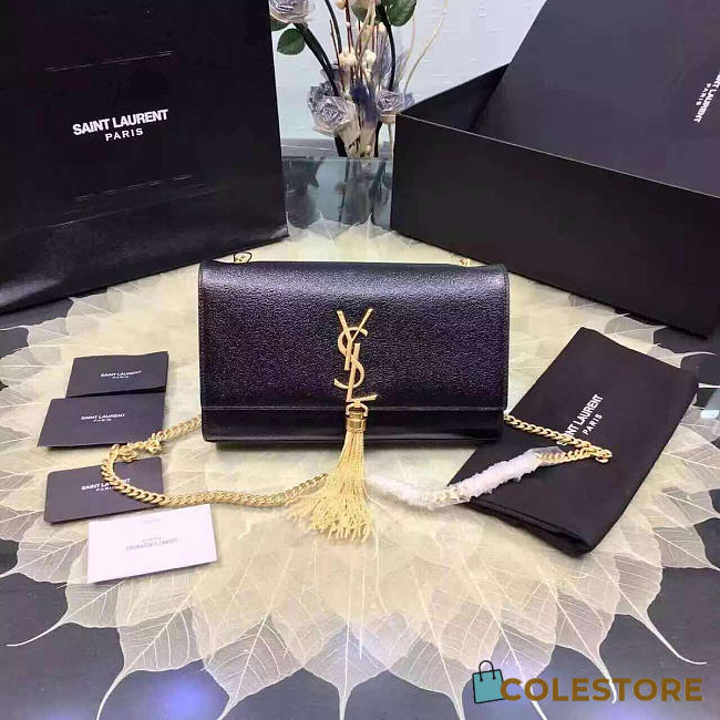 YSL Monogram Kate With Gold Tassel 5059 - 1