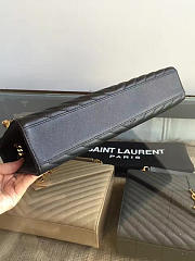 Ysl Gold Monogram College Black 5084 - 3