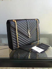 Ysl Gold Monogram College Black 5084 - 4