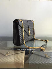 Ysl Gold Monogram College Black 5084 - 5