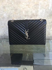 YSL Gold Monogram College Black 5090 - 2