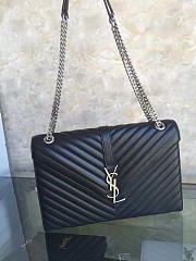 YSL Gold Monogram College Black 5090 - 4