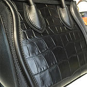 Celine Nano Leather Shoulder Bag Z1025 - 6