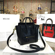 Celine Nano Leather Shoulder Bag Z1025 - 3