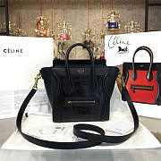 Celine Nano Leather Shoulder Bag Z1025 - 2