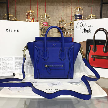 Celine Nano Leather Shoulder Bag Z1033