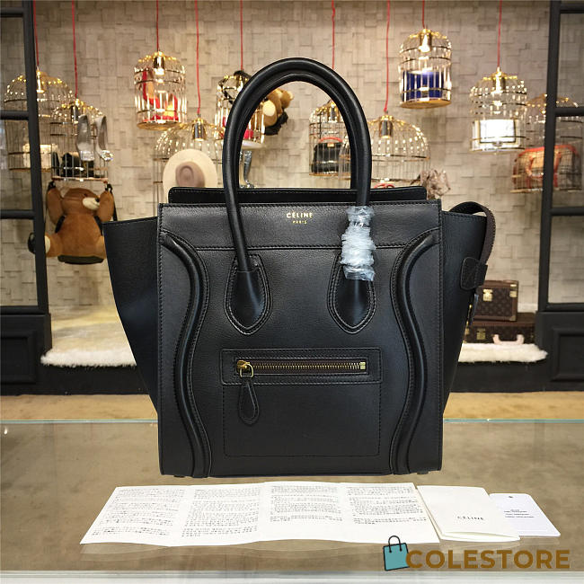 CohotBag celine leather micro luggage z1074 - 1