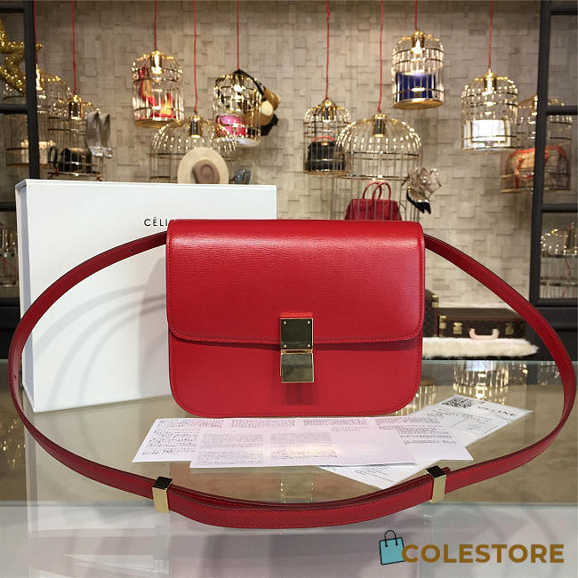 Celine Leather Classic Box Z1146 - 1