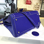 CohotBag delvaux mm brillant satchel blue 1485 - 2