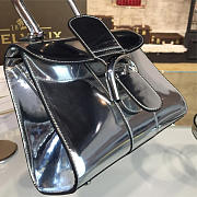 Delvaux Mini Brillant Satchel Silver 1516 - 6