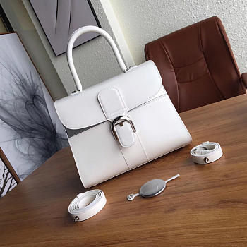 Delvaux Woven Mm Brillant Satchel 1530