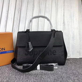 Louis Vuitton Supreme Hand Bag Black M41388