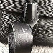 Louis Vuitton Supreme Hand Bag Black M41388 - 5