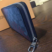 Louis Vuitton Zippy Wallet Blue 3163 - 2