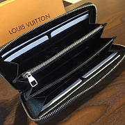 Louis Vuitton Zippy Wallet Blue 3163 - 6