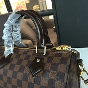 Louis Vuitton Speedy Bandoulière 25 Damier Ebene 3205 - 5