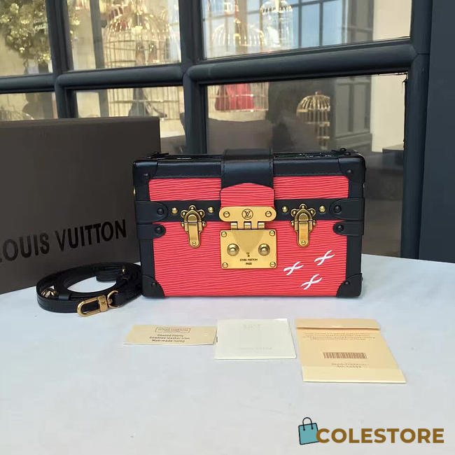  louis vuitton petite CohotBag  malle coquelicot 3271 - 1