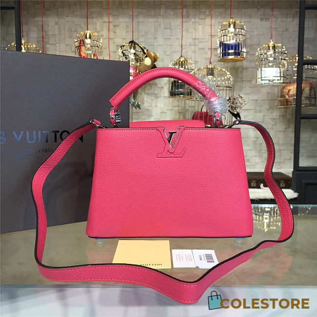 Louis Vuitton Capucines BB Scarlet 3441 - 1