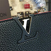 Louis Vuitton Capucines BB Noir Petale 3446 - 6