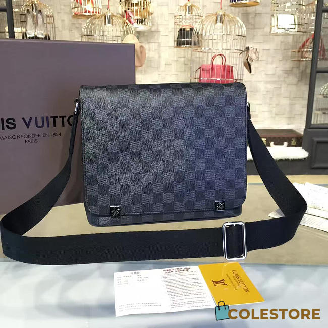  louis vuitton district CohotBag mm damier ebene 3589 - 1