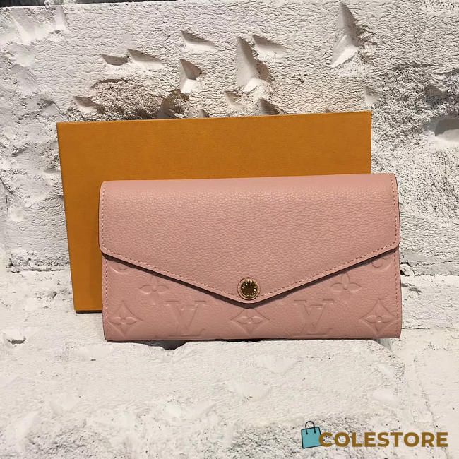 Louis Vuitton Sarah Wallet Rose Poudre 3725 - 1