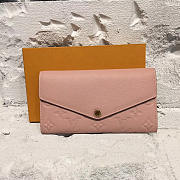 Louis Vuitton Sarah Wallet Rose Poudre 3725 - 1