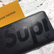 Louis Vuitton Supreme Zippy Wallet Noir - 5