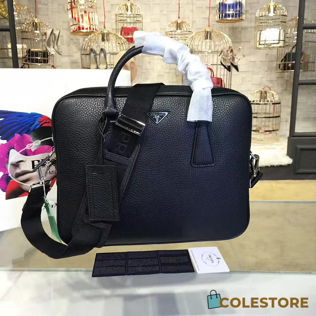Prada Leather Briefcase 4202 - 1