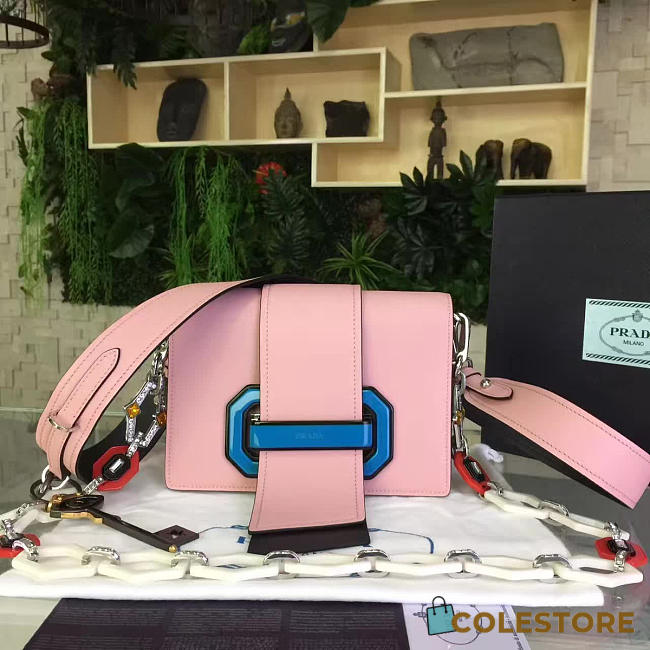 Prada Plex Ribbon Bag In Pink 4237 - 1