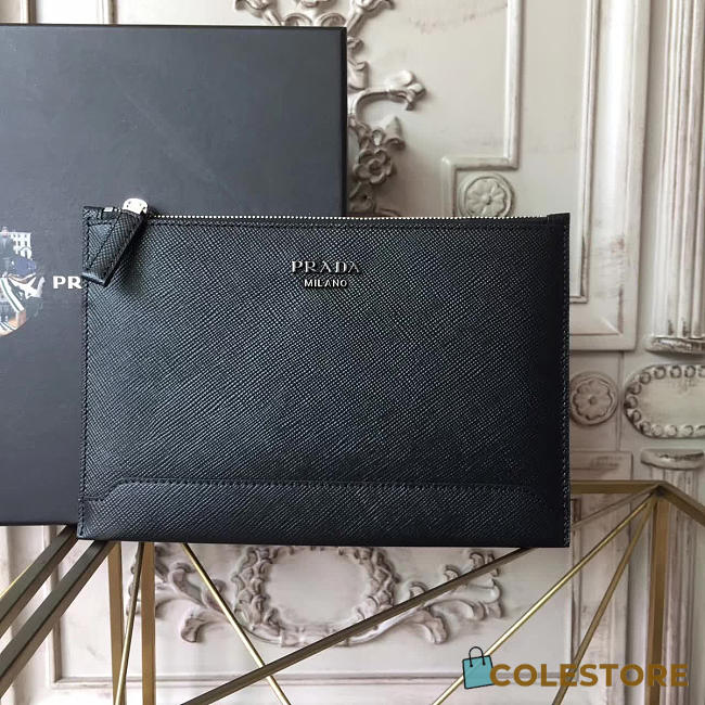 Prada Leather Clutch Bag 4311 - 1