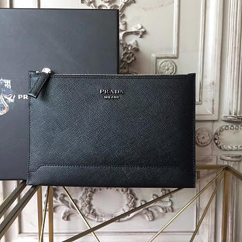 Prada Leather Clutch Bag 4311