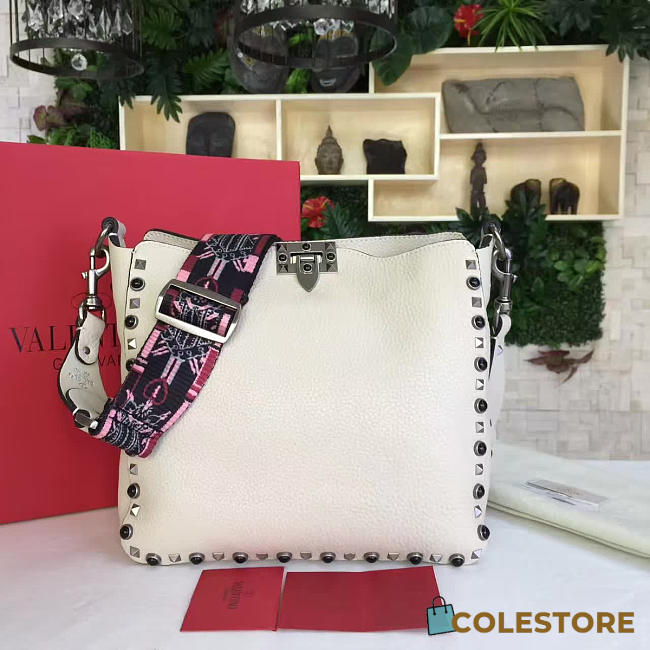 Valentino Rockstud Rolling Shoulder Bag - 1