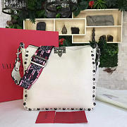 Valentino Rockstud Rolling Shoulder Bag - 1