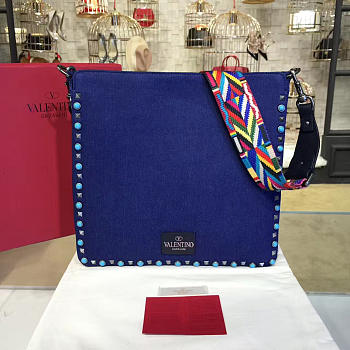 Valentino Rockstud Rolling Shoulder Bag 4569